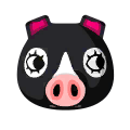 icon of agnes from animal crossing