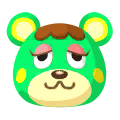 icon of charlise from animal crossing
